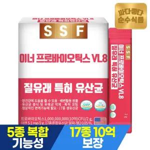 순수식품 이너 프로바이오틱스 유산균 1개월분(30포)