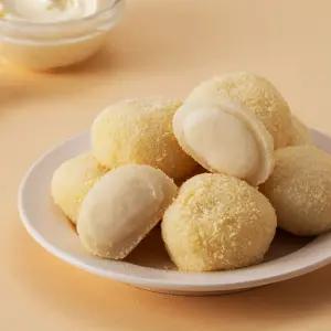 [화과방] 크림치즈찰떡 (35gx8개) 아이스찹쌀떡 대량간식 떡 모찌