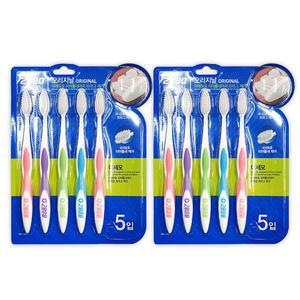 [잡동산이]2080덴탈크리닉 오리지날 미세모칫솔 10개입 칫솔세트 2080칫솔