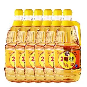 오뚜기 2배 양조식초 1.8L x6개