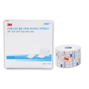 3M 소프트 클로스 부직반창고 픽싱롤 2762(5cmX10m)