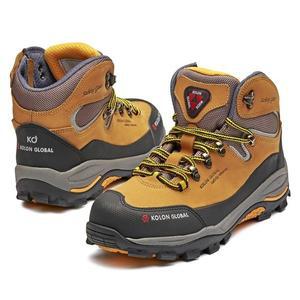 [바이플렉스]코오롱글로벌 F-69 안전화 넓은발볼 경량 지퍼 작업화