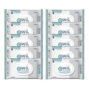깨끗한나라 99.9% 클린 손소독티슈 마일드 캡형 (10개입)