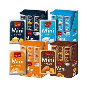 [매일]상하 미니치즈 4종 크림치즈/칼슘체다/모짜렐라/아몬드 고다 5봉 (총 20개입)