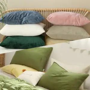 [바자르/무료배송]포근한 극세사 베개커버(40x60/50x70) 3종택1