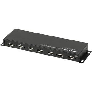 산업용7포트허브 USB2.0확장 넷매이트NM-HUB288