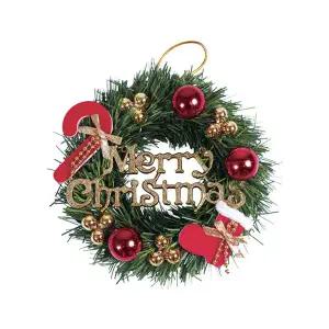 크리스마스 장식 9500 363 선물리스 20cm