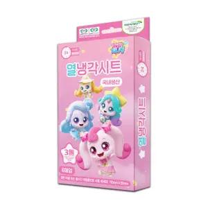 슈팅스타 캐치티니핑 열냉각시트 6매입 1개/영유아 아기 어린이 해열패치 냉찜질팩