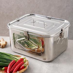 사각 올 스텐 김치통 4호 대용량 대형 김장통