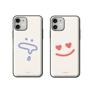 [아이콘팜]갤럭시노트10+(N976) Big wagl wagl 카드도어 범퍼 케이스