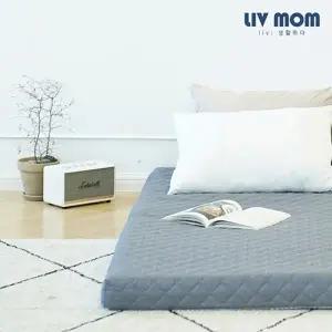 리브맘 12존 누빔 매트리스 토퍼 5cm 슈퍼싱글