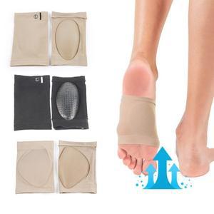 실리콘 아치서포트 완화 통증 발바닥쿠션 밴드 발아치패드 큰신발깔창 평발깔창 구두 군인 운동화 신