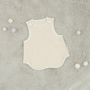 [도담도담][도담도담오가닉]봄가을겨울베이지코튼소프트유아수면조끼