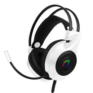 앱코 N460 가상 7.1 초경량 RGB 게이밍 헤드셋 (화이트)