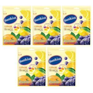 해태 썬키스트 캔디 125g x 5개