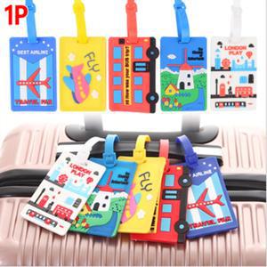 여행용 캐리어네임택 가방이름택표시 실리콘고리홀더