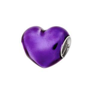 [판도라] 판도라 메탈릭 퍼플 하트 참 799291C01