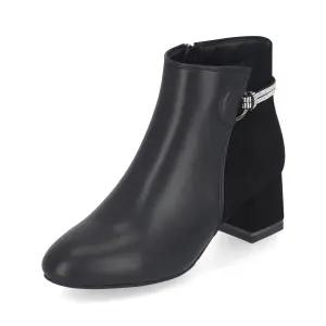 엘칸토 마쯔 여성 보석 스트랩 앵클 부츠 6cm LCWA16M34V