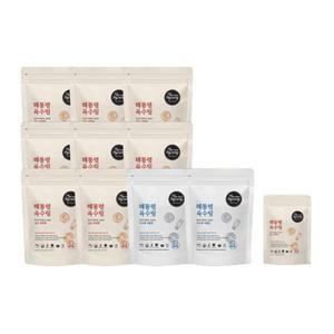 해통령 육수링 205알(진한 맛 80gX8봉+사골맛 80gX2봉+진한맛 맛보기 5알)