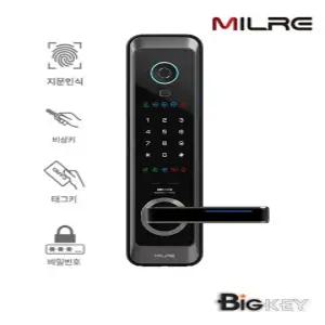 밀레시스텍 M65F 지문인식  디지털 현관문 도어락 번호키 현관 도어락 전자키