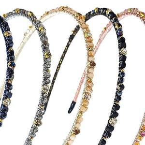 [M7]여성머리장식큐빅헤어밴드머리띠