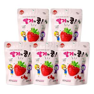 뽀로로 천연 딸기가 쿵 x 5개 동결건조 과일칩