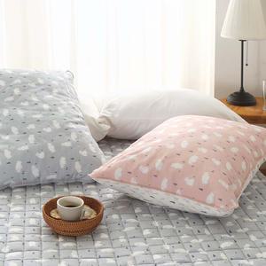 사랑스러운 곰 캐릭터 밀키 베개커버 부드러운 모달 사계절 가을 간절기 4060 5070