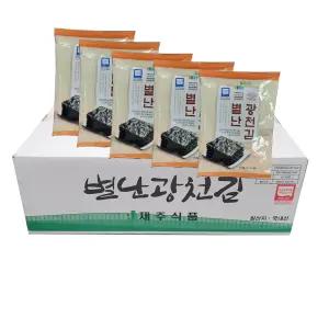광천김  별나게 맛있는 전장김 25g  20봉 1박스