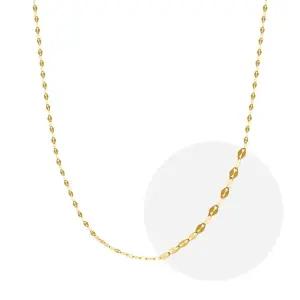 갤러리아 14K 잠자리 체인 목걸이 줄 옐로우 골드 1.2mm