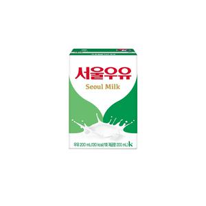 서울우유 멸균 흰우유 200ml 24개