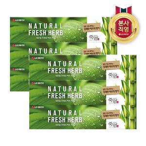 죽염 내추럴 후레쉬허브 치약 130g x 6개