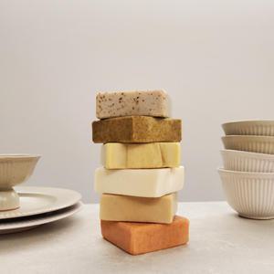 샘스캐빈 1kg 설거지비누 주방비누 고체워싱바 과일세척