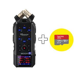 줌 H6 에센셜 6트랙 핸디 레코더 128GB 포함 ZOOM H6 essential