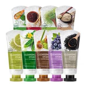 세안이야기 딥 폼클렌징 120ml 2+2+2 총 6개 / 발아현미 녹두 녹차 알레에 오이 외 다양한 종류