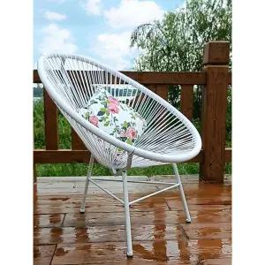 등나무 그물의자 라탄 PE 카페 테라스 펜션 야외 의자