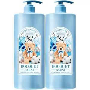 부케가르니 모이스처 바디워시 베이비파우더 1500ml 1개입 2개