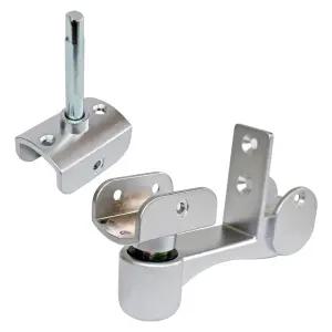 2-8 공구생활 큐비클 L형 힌지 H-109 피벗힌지 화장실 피봇 경첩 부품