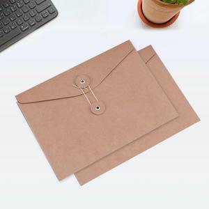 납작 단추 봉투 A4 A5 가로형 엽서 편지 서류 계약서 상담 상품권 초대장 티켓 선물 현금 돈봉투 청첩장 초