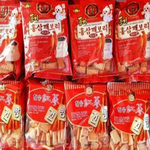 풍기홍삼깨보리 비스킷 30봉 1BOX 85g 풍기인삼 홍삼건빵