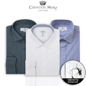 [롯데백화점]카운테스마라 카운테스마라 셔츠 남성 패션 스판 링클프리 남자 정장 와이셔츠 24가지