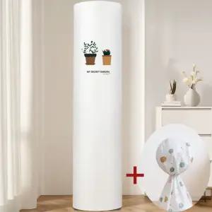 몽키아트 그린 스탠드 에어컨 커버 보관 덮개 삼성 엘지 휘센 위니아 무풍 스텐드 벽걸이