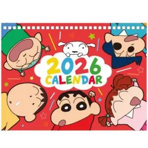 2026년 짱구 달력 신년 데스크캘린더 선물 캐릭터 굿즈