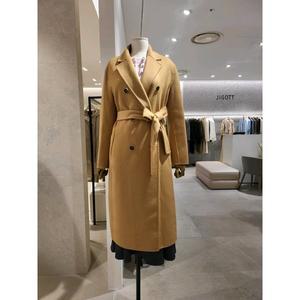 [지고트](의정부점)JPBE0CTC93[캐시미어 혼방 모직롱코트]