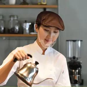 세이프 투명 마스크 365 위생용 조리용/국산/쉐프/위생/주방/서비스/급식/투명시트