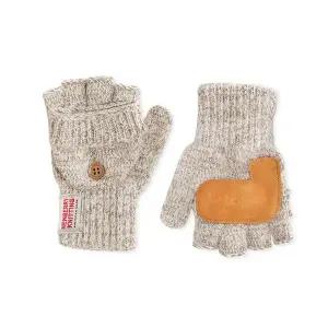 [뉴베리니팅] 사슴가죽 글로밋장갑 - 오트밀