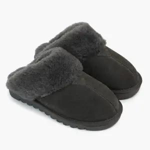 [베어파우](신세계 사우스시티)(BEARPAW) ELARA  여성 양털 차콜 슬리퍼 9종 택1 K2906049QD-W