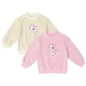 [롯데백화점]프렌치캣 벨벳 골지 티셔츠 Q45DKT080.090