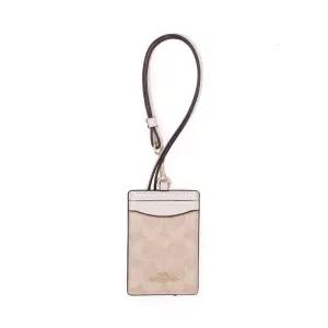 [명품]  카드 명함 목걸이지갑 카드슬롯 교통카드 사원증 랜야드 ID 라이트