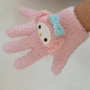 (겨울인기)리빙LJ 어린이 부드러운 겨울 장갑 산리오 시나모롤 키티 폼폼푸린 마이멜로디 쿠로미 포차코 캐릭터 손가락장갑