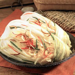 송고집 백김치 10kg 프리미엄 수입김치 HACCP 식당 업소용